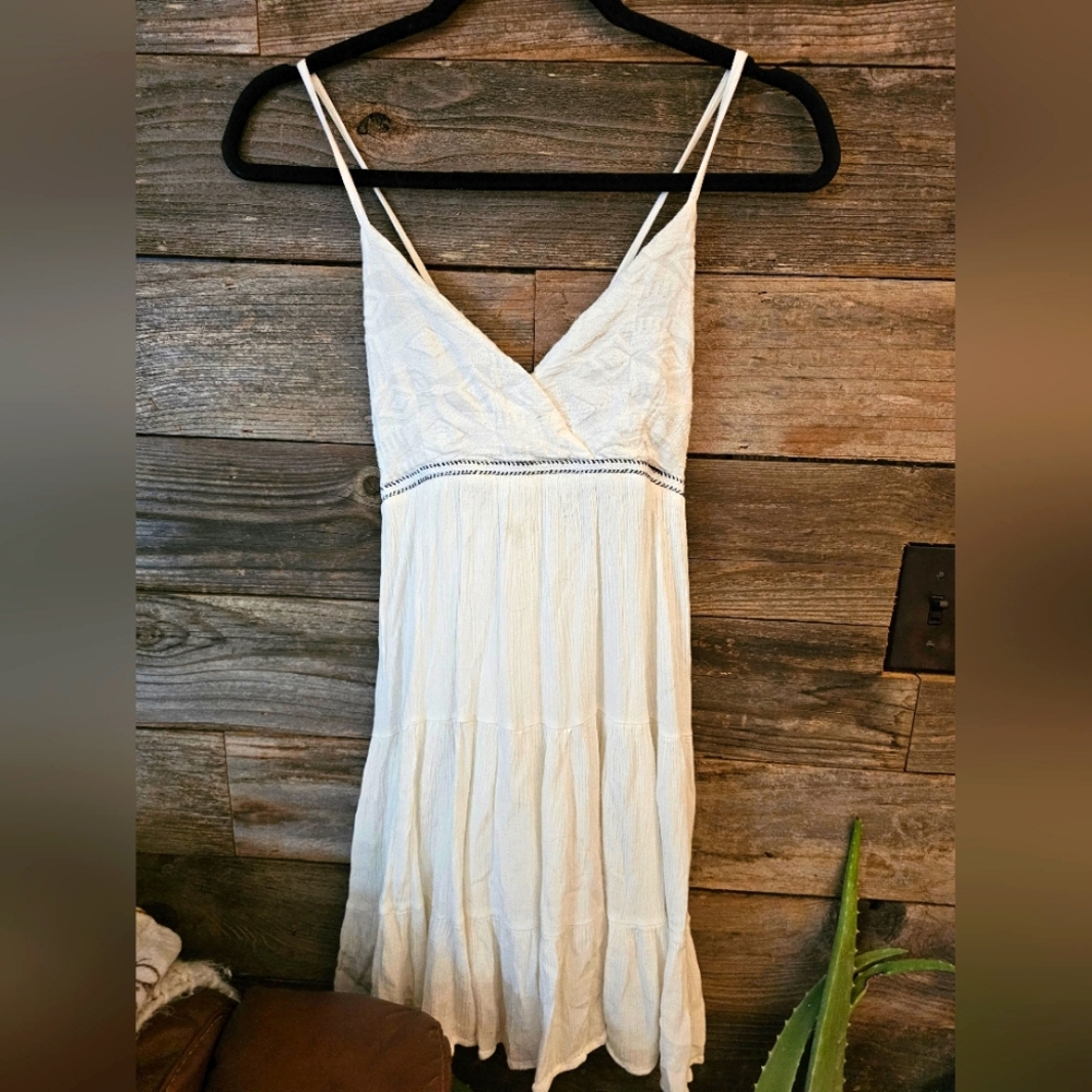 White summer dress